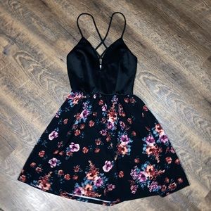 Floral Fit & Flare Dress